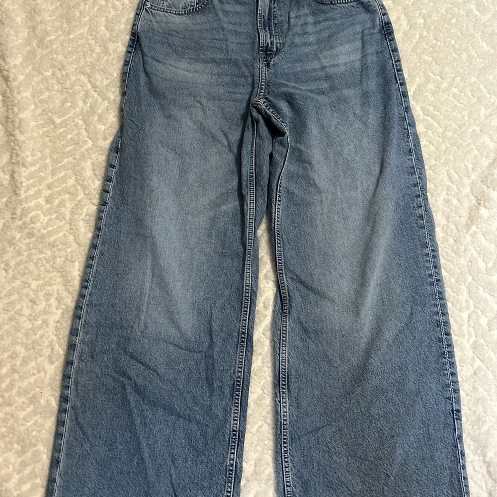 Women’s Blue Jeans Wide Leg Jeans